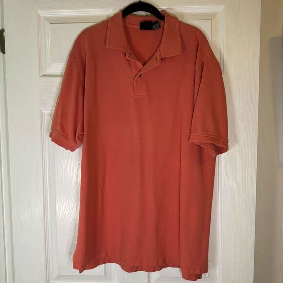 Jos. A. Bank Travelers Collection Cotton Salmon Polo Shirt Men’s Size Large - Picture 2 of 8
